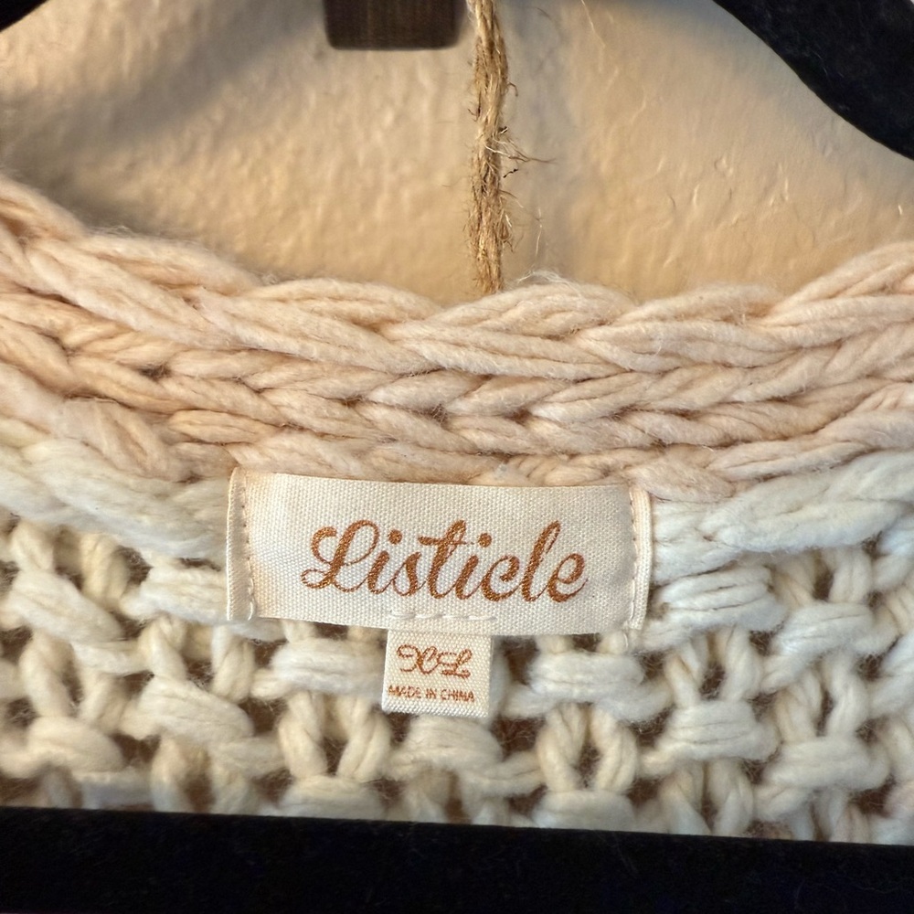 XL Knit Cardigan with pockets - Picture 3 of 3